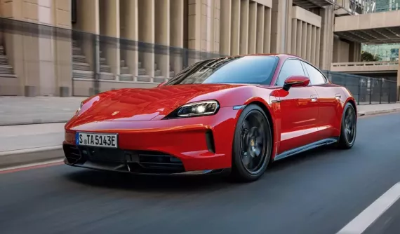 Ô tô điện Porsche Taycan 2027 được bổ sung công nghệ mô phỏng quá trình sang số như xe xăng