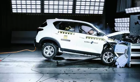 Kia Sonet chỉ đạt 1 sao trong thử nghiệm an toàn
