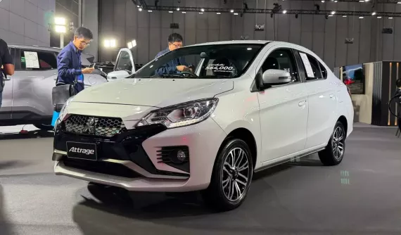 Mitsubishi Attrage nâng cấp ra mắt, thêm hệ thống an toàn chủ động ADAS, chờ ngày về Việt Nam