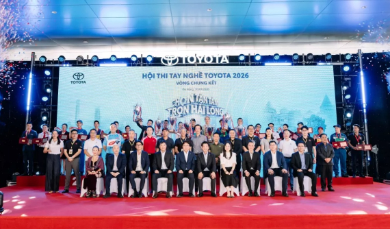 Chung kết Hội thi tay nghề toàn quốc Toyota 2026