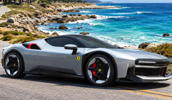 Vén màn Ferrari CZ26 độc nhất vô nhị mới với thiết kế như siêu xe điện Kia