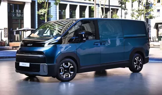 Kia PV7 trình làng, phả hơi nóng lên Ford Transit