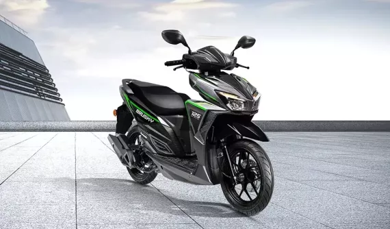 Xe ga Kawasaki Brusky 125 ra mắt phiên bản 2026, cạnh tranh Honda Air Blade