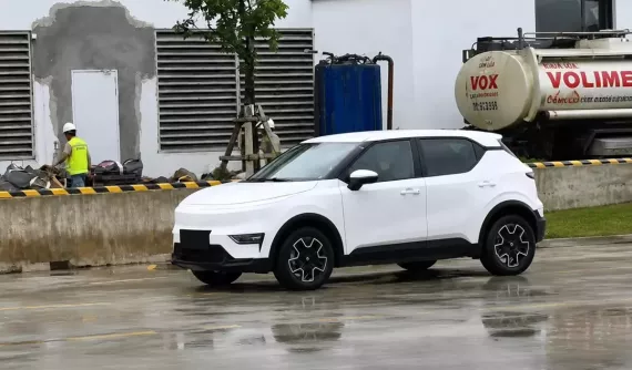 SUV điện VinFast VF 5 bản nâng cấp tiếp tục lộ diện, ngày ra mắt có lẽ không còn xa