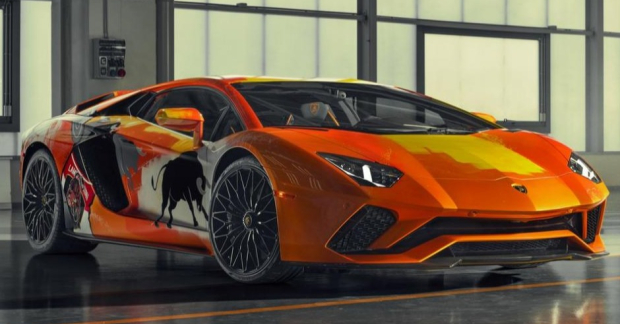 Chiếc Lamborghini Aventador S này là một tác phẩm nghệ thuật độc nhất vô nhị