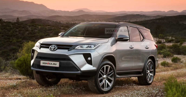 Toyota Fortuner 2022 sẽ có cửa sổ trời và công nghệ hybrid giúp tiết ...