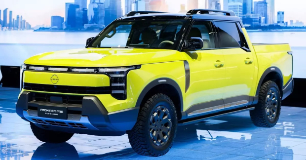 Nissan Frontier Pro - đối thủ mới của Ford Ranger, có thể chạy 135 km ...