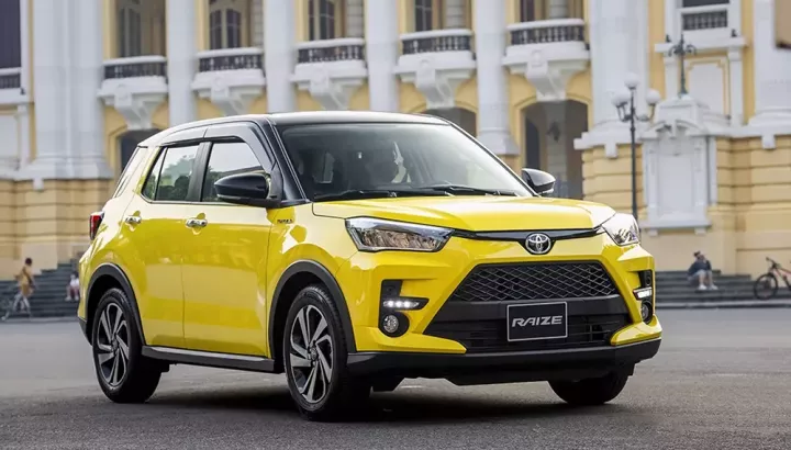Từ tháng 4/2025, giá xe Toyota Raize sẽ tăng lên 510 triệu đồng