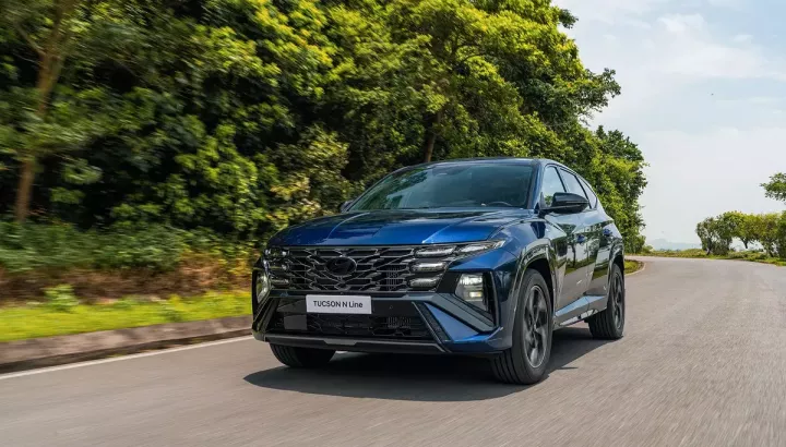 Tucson tăng trưởng mạnh mẽ, dẫn đầu gia đình Hyundai về doanh số trong tháng 9/2025