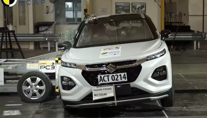 SUV hạng A mới bán ở Việt Nam Suzuki Fronx đạt 5 sao an toàn của ASEAN NCAP