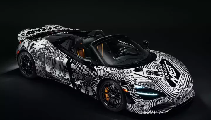 Cùng ngắm McLaren 750S Spider được thiết kế riêng lấy cảm hứng từ Las Vegas