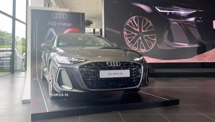Sedan hạng sang Audi A6 thế hệ mới chính thức trình làng tại Việt Nam, giá 2,8 tỷ đồng