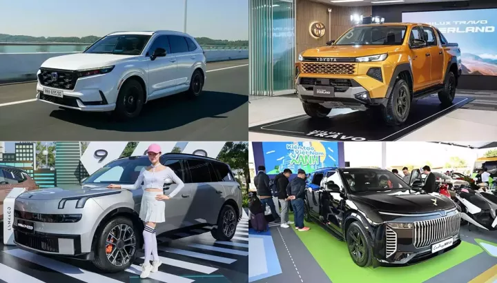 Điểm danh những mẫu xe chuẩn bị ra mắt thị trường Việt ngay trước Tết Nguyên đán 2026