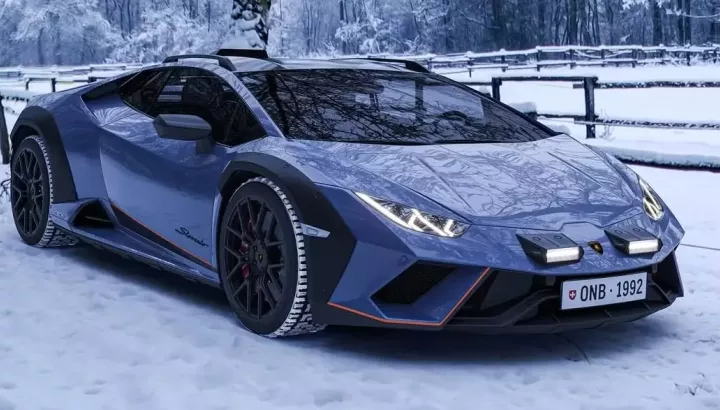 Đây là chiếc siêu xe Lamborghini rất thích những con đường phủ tuyết và off-road, 1 đại gia Việt cũng sở hữu