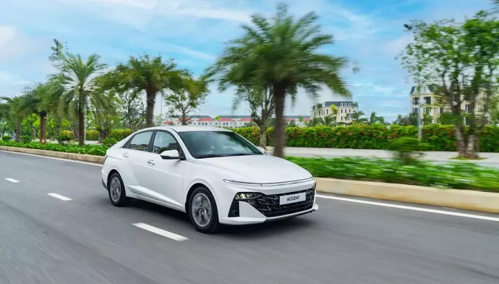 Doanh số sedan hạng B tháng 12/2025: Hyundai Accent tụt lại phía sau Toyota Vios và Honda City