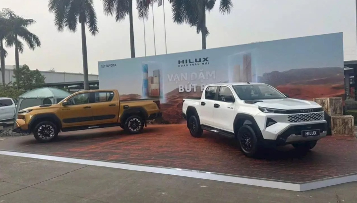 Toyota Hilux thế hệ mới đã có mặt tại Việt Nam, chờ ra mắt chính thức vào cuối tháng, giá từ 650 triệu đồng