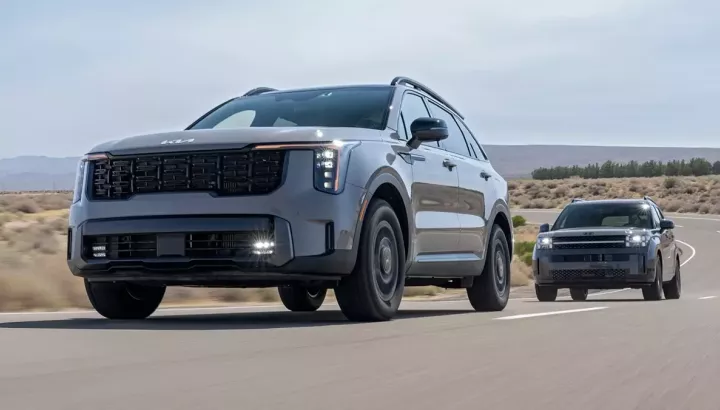 Hyundai Santa Fe bị Kia Sorento bỏ xa trong phân khúc SUV cỡ trung