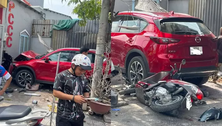 Video: Người điều khiển chiếc Mazda CX-5 gây tai nạn liên hoàn tại Cần Thơ vì lỗi mà tài mới thường mắc phải