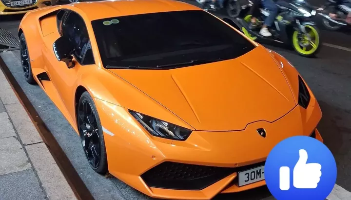 Siêu bò Lamborghini Huracan biển đẹp nhất Việt Nam vào Tp.HCM định cư