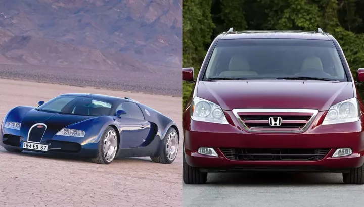 Vì sao siêu xe Bugatti Veyron và "xế cỏ" Honda Odyssey từng sử dụng cùng một hệ thống lốp Michelin?