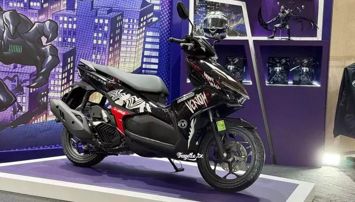 Honda Việt Nam ra mắt Air Blade 125 phiên bản Người Nhện và Venom