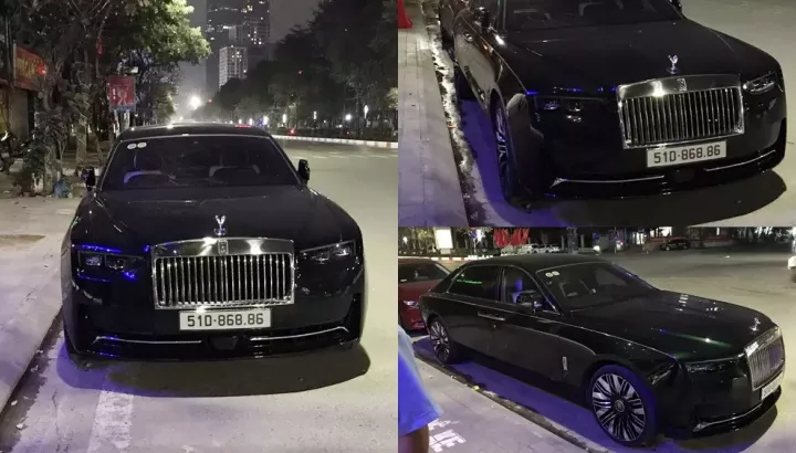 Rolls-Royce Ghost Series II 2025 không chỉ màu lạ mà còn biển đẹp của doanh nhân Hà Nội