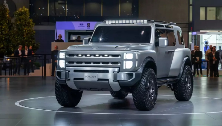 Vén màn Hyundai Boulder - câu trả lời của người Hàn dành cho Ford Bronco