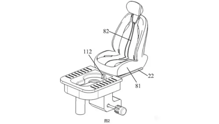 Hãng xe gây nhiều tranh cãi vì ý tưởng tích hợp bồn cầu vào ghế ô tô