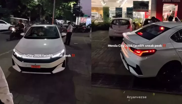 Honda City phiên bản mới xuất hiện tại đại lý trước khi ra mắt trong tuần này