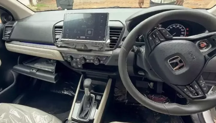 Honda City 2026 lộ rõ nội thất với màn hình cảm ứng cỡ lớn và camera 360 độ trước ngày ra mắt