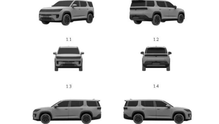 VinFast đăng ký bảo hộ kiểu dáng công nghiệp cho mẫu SUV cỡ lớn mới, nhiều khả năng là VF 9
