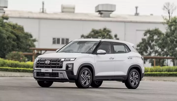 Hyundai Creta được tăng giá trị khuyến mại lên 65 triệu đồng trong tháng 6/2026