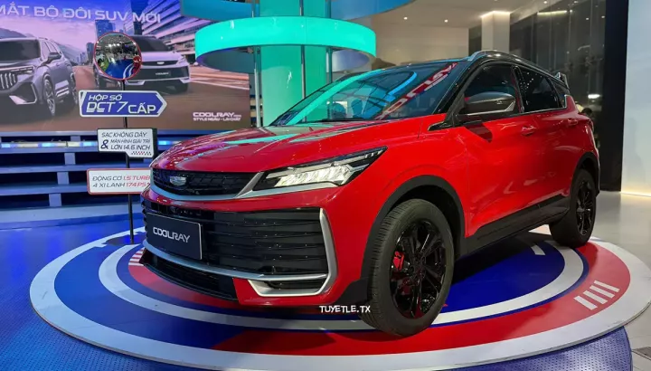 Geely Coolray phiên bản nâng cấp được giới thiệu ở Việt Nam với thiết kế mới, giá rẻ hơn trước