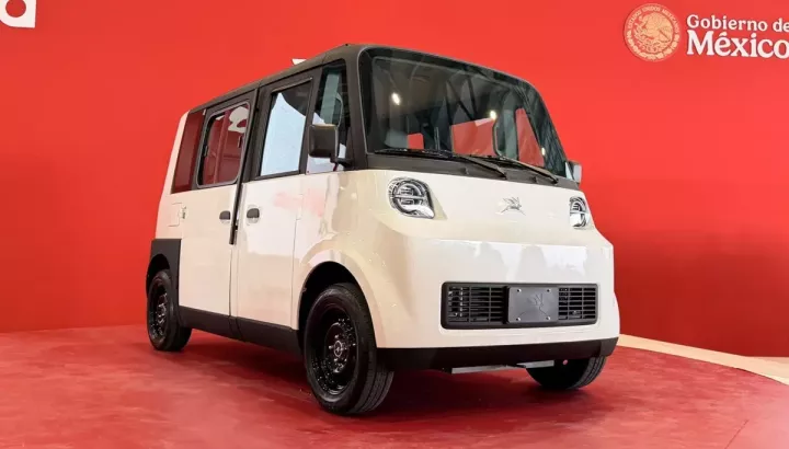 Olinia Uno - xe điện nội địa đầu tiên của Mexico, chở được 6 người và có giá dưới 300 triệu đồng