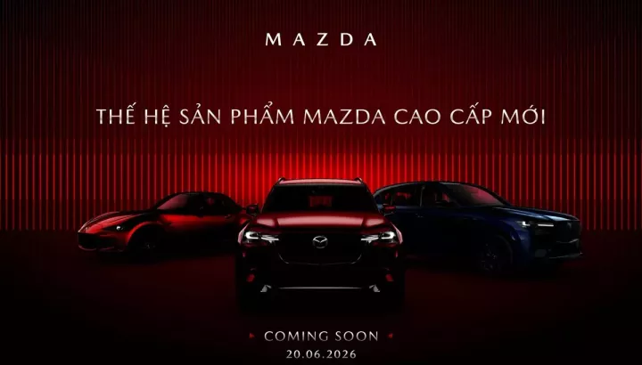 Bộ ba xe tiền tỷ của Mazda sẽ chính thức ra mắt Việt Nam vào tối nay, có mẫu chỉ "ngốn" 2,37 lít/100 km