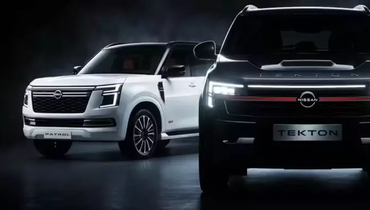 Nissan Tekton lộ thiết kế trước khi ra mắt vào tháng sau, được hãng gọi là "tiểu Patrol"