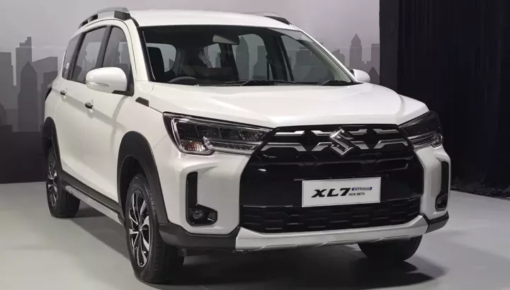 Suzuki XL7 bản nâng cấp lộ hoàn toàn thiết kế ngoại thất trước khi ra mắt trong tháng này