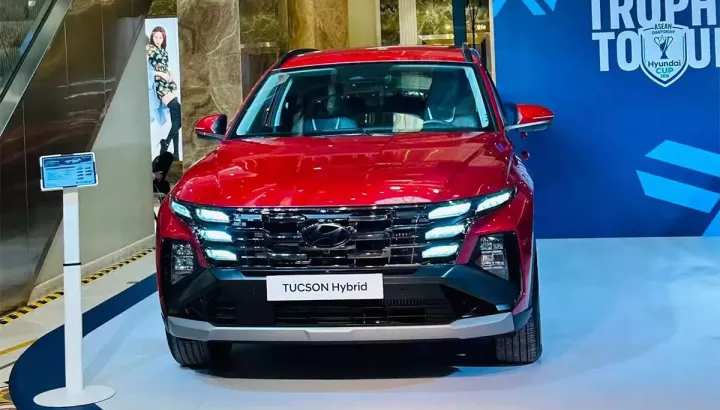 Hyundai Tucson Hybrid 2027 được trưng bày tại Việt Nam, giá dưới 1 tỷ đồng