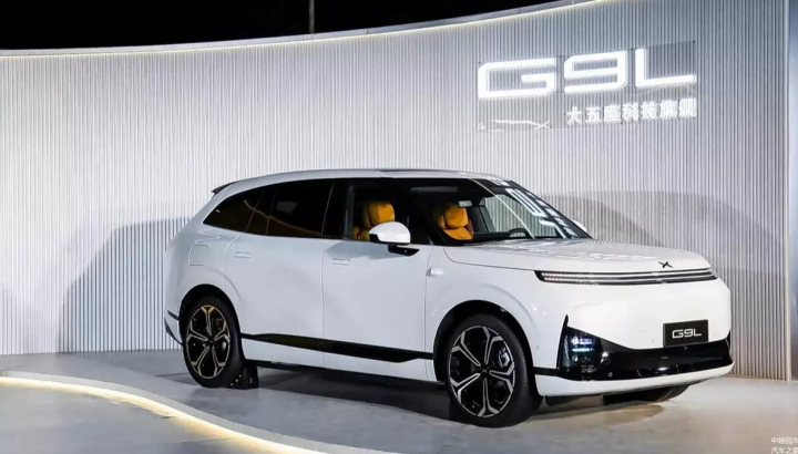 SUV đầu bảng Xpeng G9L trình làng với thiết kế như Range Rover, nội thất có hệ thống âm thanh 33 loa