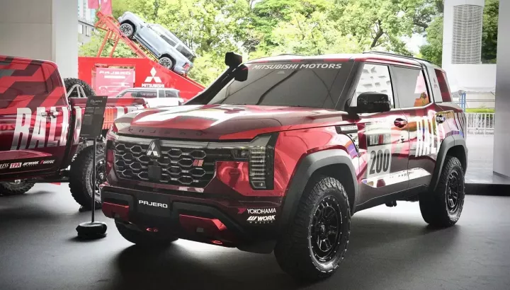 Rally Concept hé lộ phiên bản Ralliart mạnh hơn của Mitsubishi Pajero, có thể ra mắt trong tương lai