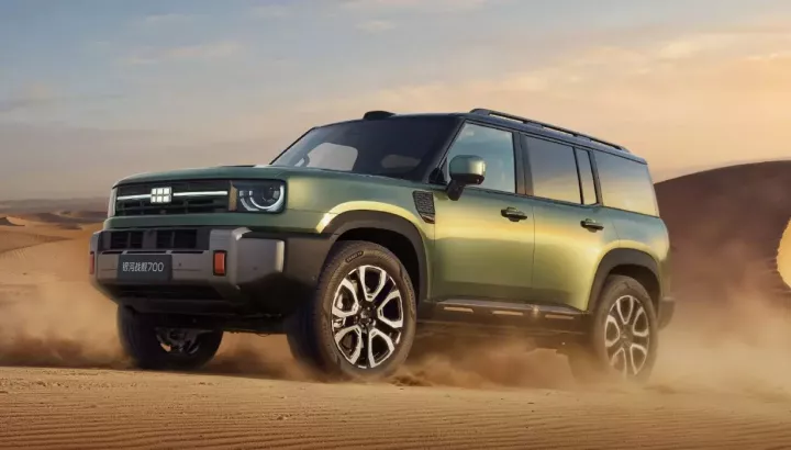 SUV địa hình đầu tiên của Geely: Galaxy Cruiser 700 công suất 1.113 mã lực, nhận 43.900 đơn đặt trước chỉ sau một giờ