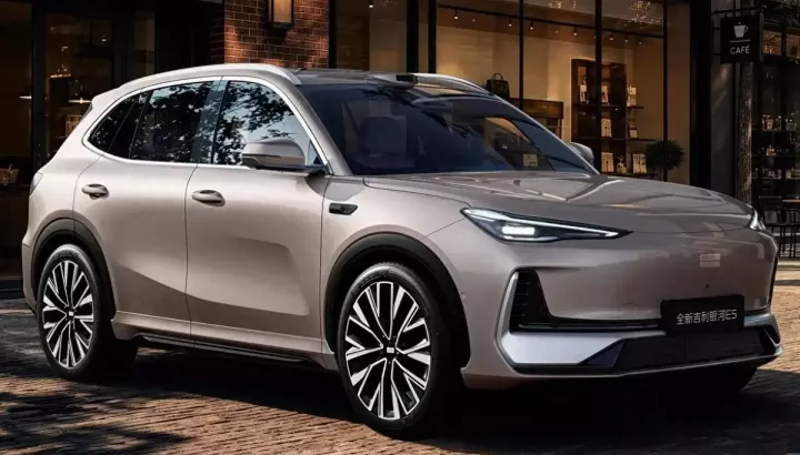 Geely EX5 mới chính thức lộ diện trước khi ra mắt vào ngày mai