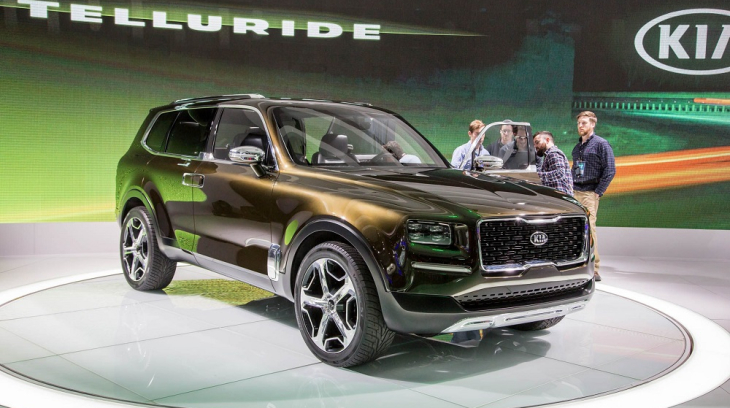 Kia Telluride - SUV 7 chỗ lớn hơn Sorento - được "bật đèn xanh", dùng khung gầm của K900 2019