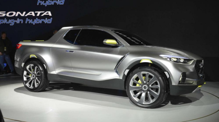 Xe bán tải Hyundai Santa Cruz có thể ra mắt năm 2020 và không sử dụng máy dầu