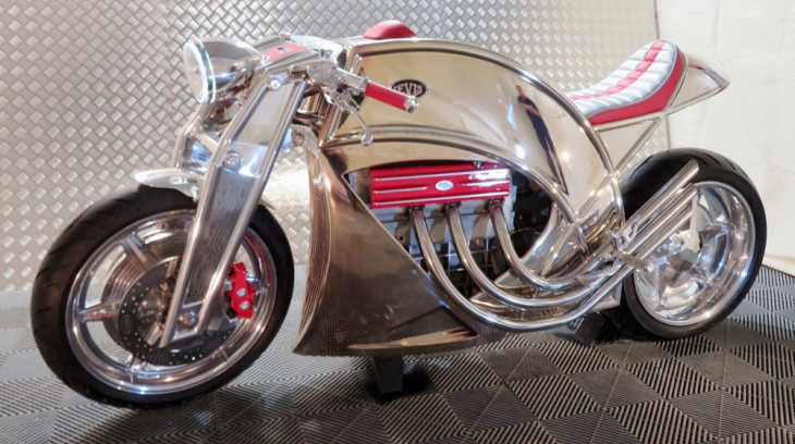 Levis Motorcycles hồi sinh với mẫu Café Racer V6 siêu khủng, đắt hơn cả Porsche 911