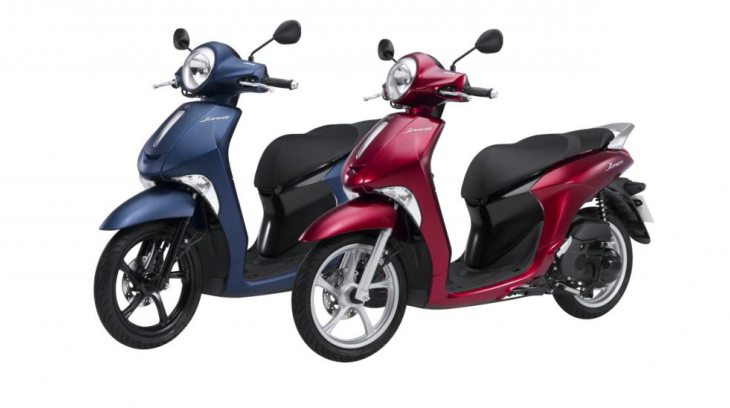 Xe ga Yamaha Janus cá tính hơn với loạt màu sắc mới