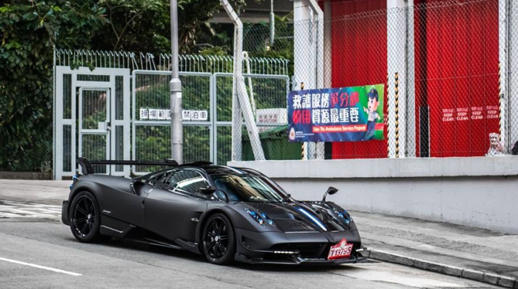 1 trong 20 chiếc Pagani Huayra BC được sản xuất trên toàn thế giới là của đại gia Hồng Kông