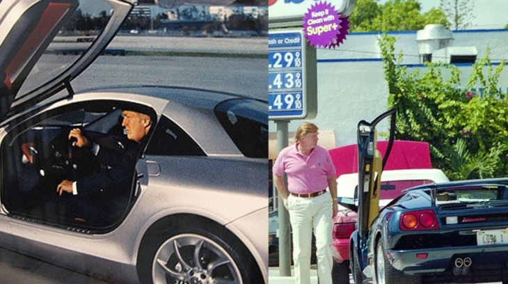 Không như các Tổng thống khác, ông Donald Trump từng có bộ sưu tập siêu xe rất đáng nể