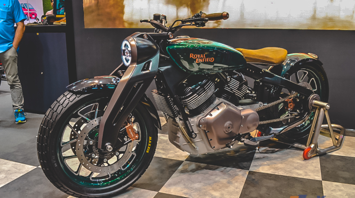 Giật mình với độ hoàn thiện "tuyệt mỹ" của mẫu Concept Royal Enfield KX Bobber