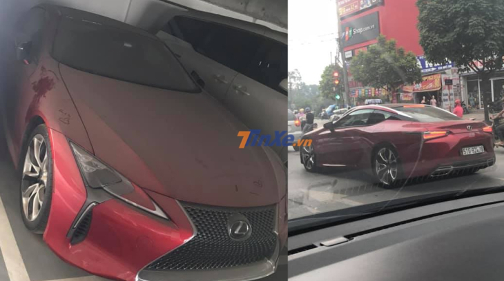 Sau nhiều tháng nằm phủ bụi tại toà nhà ở Hà Nội, Lexus LC 500 độc nhất Việt Nam cũng đã có biển số